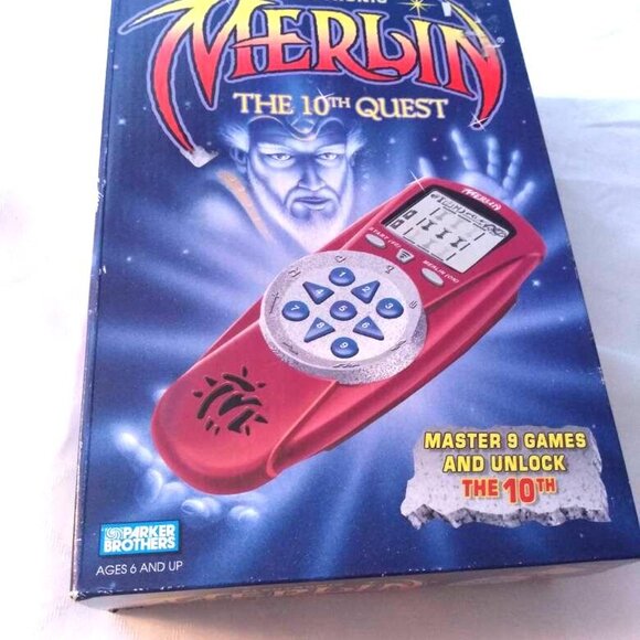 Merlin Quest The 10th Quest 1996 Vintage Antique by Parker Brothers Age 6 + - Picture 1 of 9
